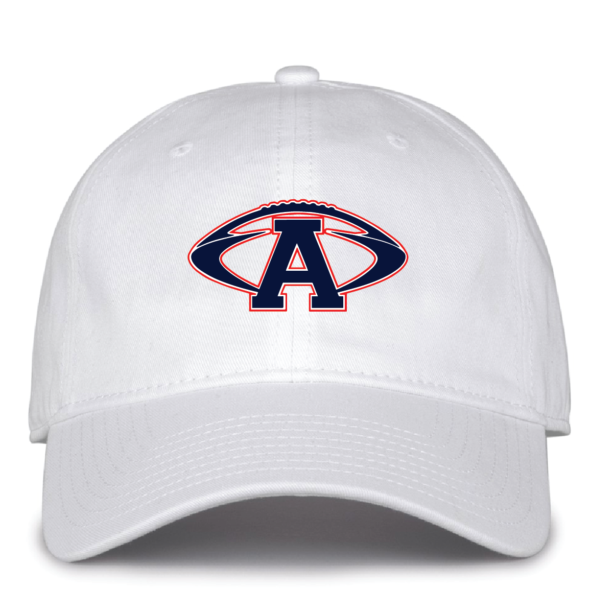 Hat: OSFA Avon Football Garment Washed Twill