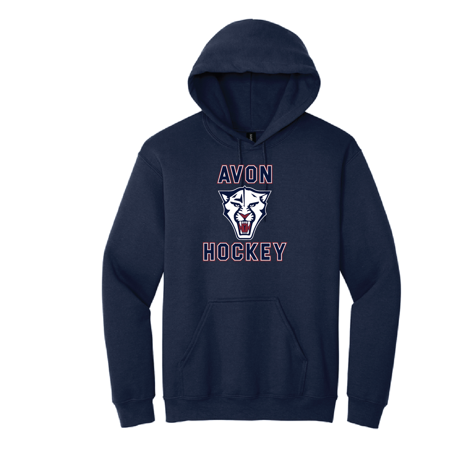 Avon Hockey: 18500/18500B Gildan Hooded Sweatshirt