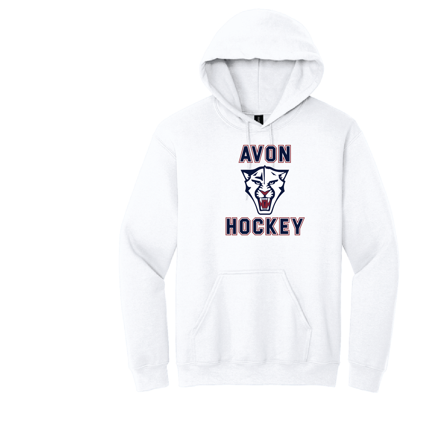 Avon Hockey: 18500/18500B Gildan Hooded Sweatshirt
