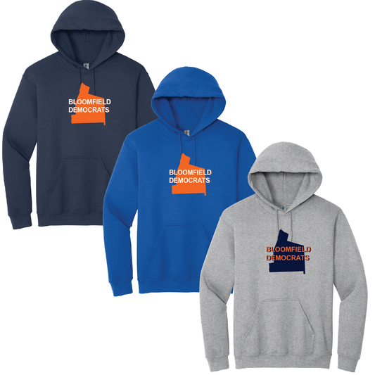 Bloomfield Democrats: Gildan Heavy Blend Hooded Sweatshirt