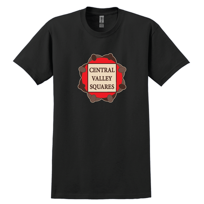 Central Valley Squares T Shirt: Mens Cotton Tee