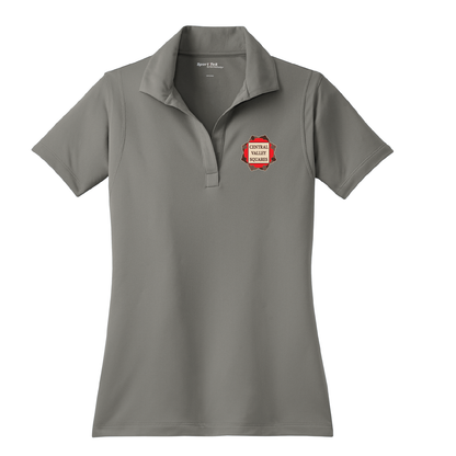 Central Valley Squares Micropique Sport Wick Polo: Womens