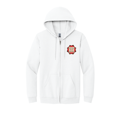 Central Valley Squares Full Zip Hooded Sweatshirt