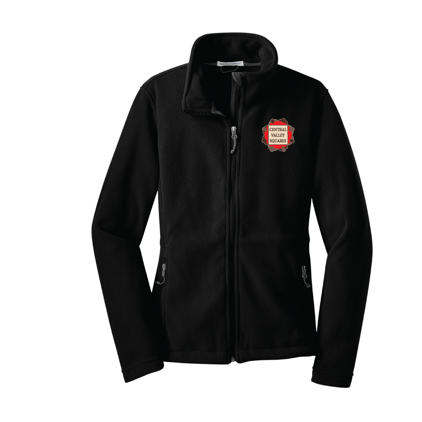 Central Valley Squares Fleece Jacket: Women's