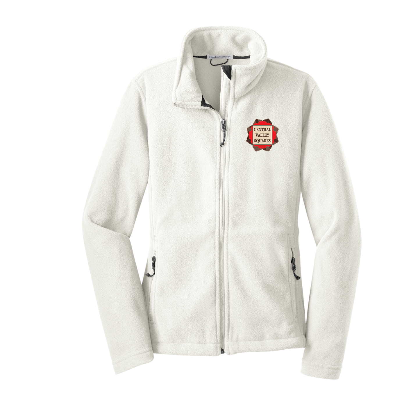 Central Valley Squares Fleece Jacket: Women's