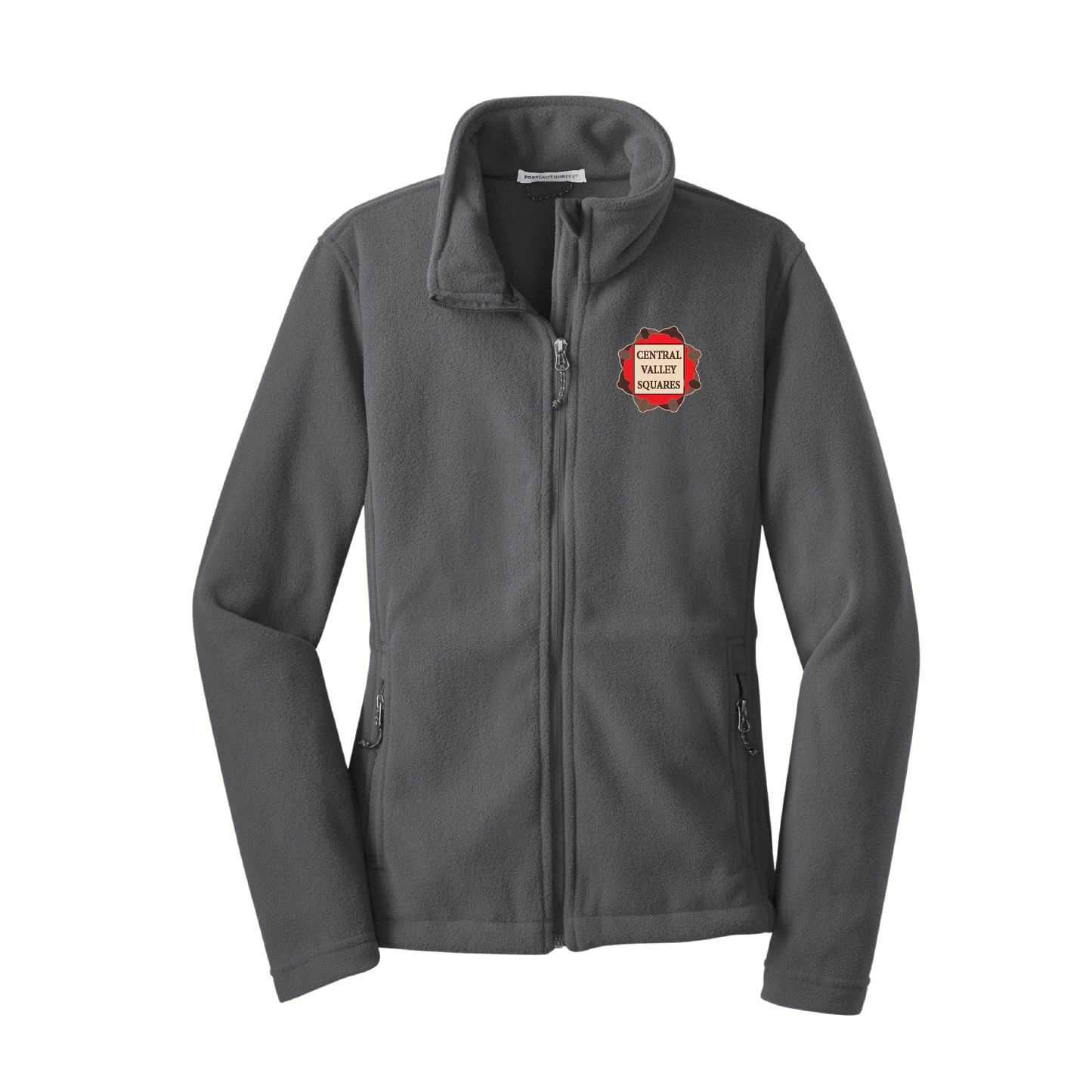 Central Valley Squares Fleece Jacket: Women's