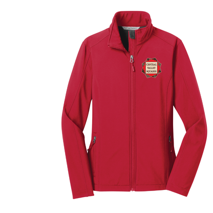 Central Valley Squares Soft Shell Jacket Women's