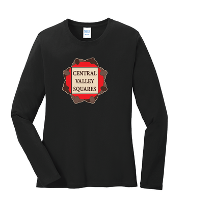 Central Valley Squares Long Sleeve Tee Women's