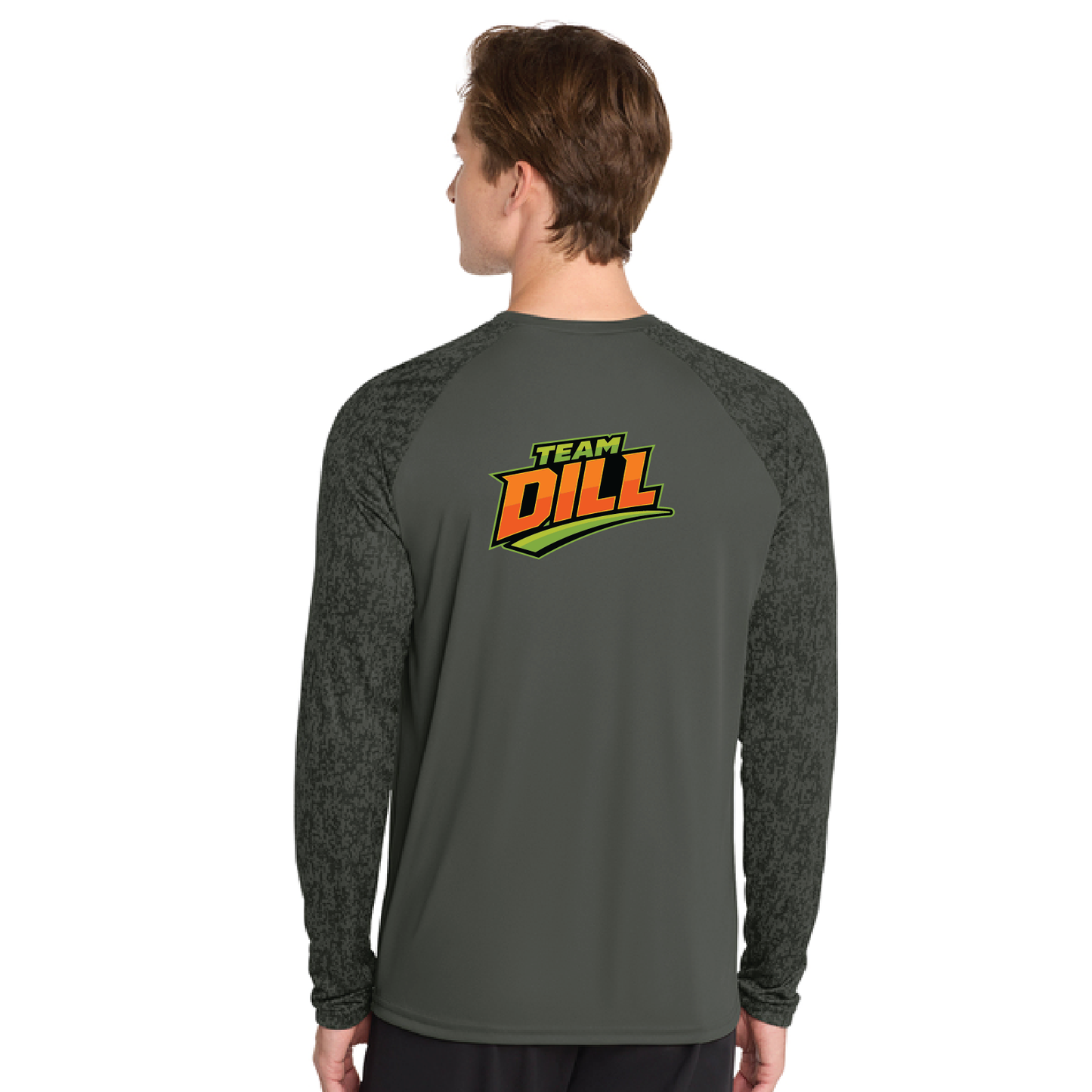 Team Dill: ST460LS Sport-Tek® Long Sleeve Digi Camo Tee