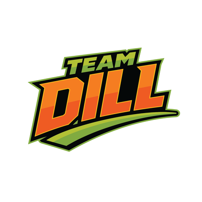 Team Dill: Fat Head Removable Sticker (4.5"x 3")