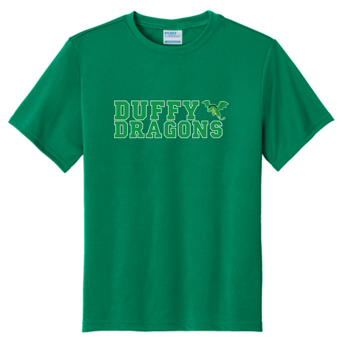 Duffy Elementary: PC380 Port & Co® Youth Performance Tee