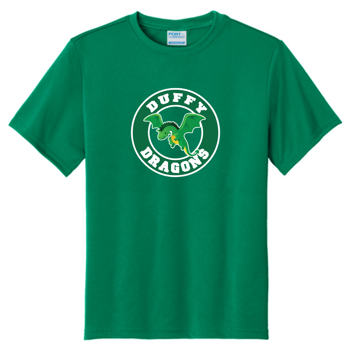 Duffy Elementary: PC380 Port & Co® Youth Performance Tee