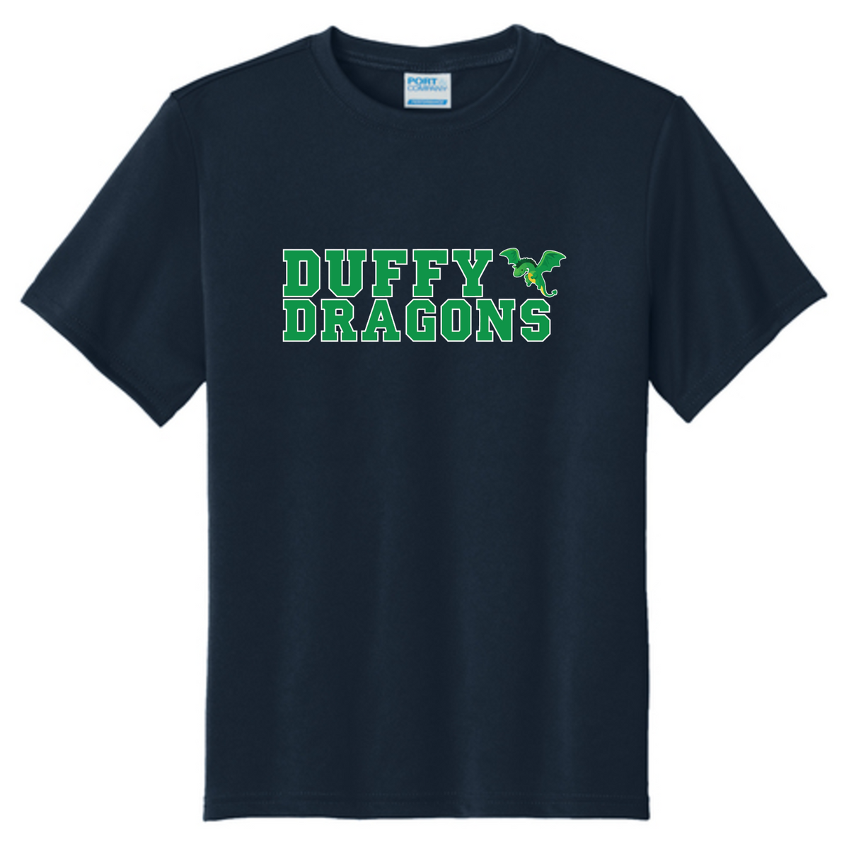 Duffy Elementary: PC380 Port & Co® Youth Performance Tee
