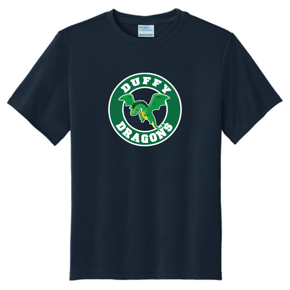 Duffy Elementary: PC380 Port & Co® Youth Performance Tee