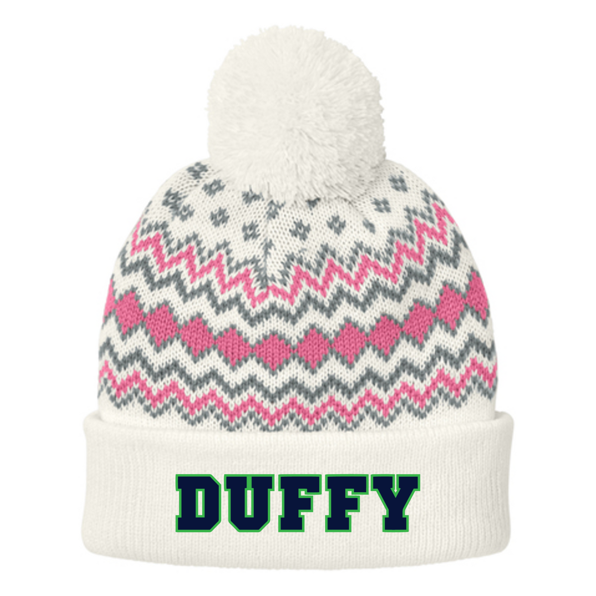 Duffy Elementary: C991 Port Authority Alpine Pom Beanie