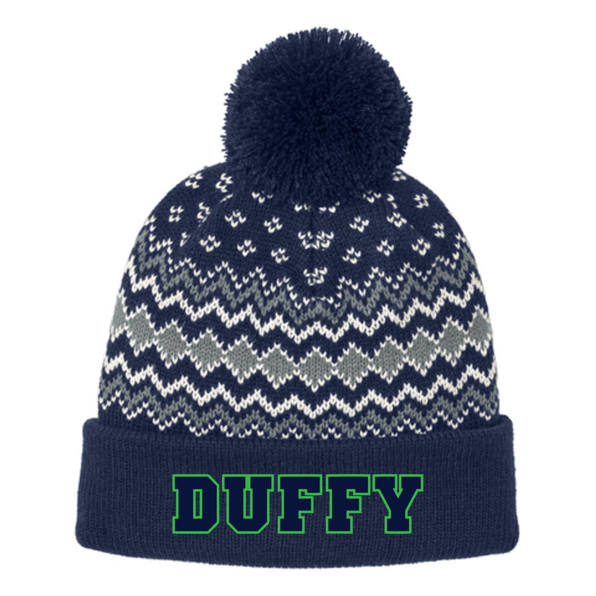 Duffy Elementary: C991 Port Authority Alpine Pom Beanie