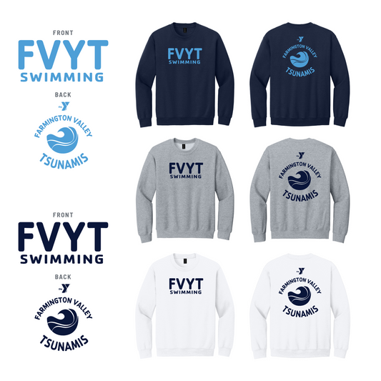 FVYT Tsunamis: 18000/18000B Gildan Heavy Blend Crewneck Sweatshirt