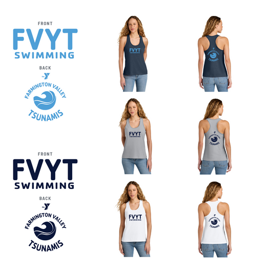 FVYT Tsunamis: 64220LCVC Gildan Softstyle Women’s CVC Racerback Tank