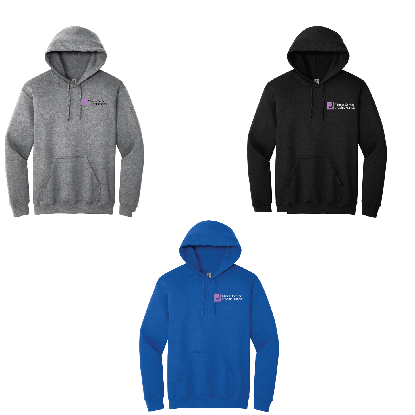 Mandell JCC Fitness Center: Gildan Hooded Sweatshirt 18500