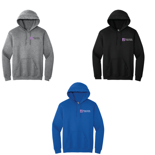 Mandell JCC Fitness Center: Gildan Hooded Sweatshirt 18500