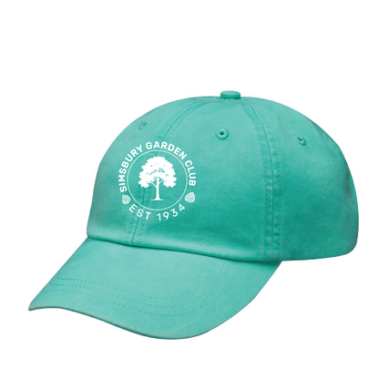 Simsbury Garden Club: Pigment Dyed Baseball Cap