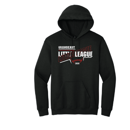 Granbeast: Gildan Hooded Pullover. 18500 (Choose Logo Design)