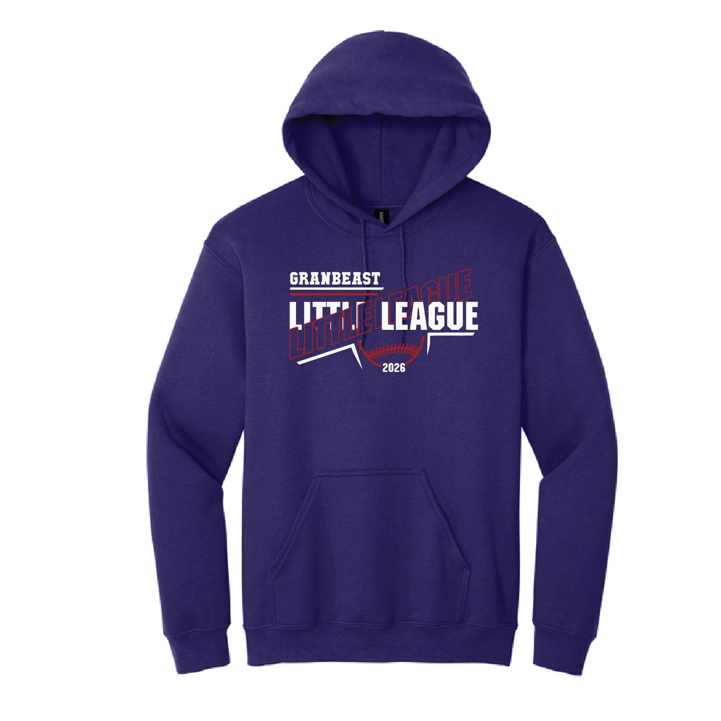 Granbeast: Gildan Hooded Pullover. 18500 (Choose Logo Design)