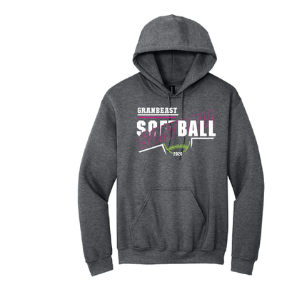 Granbeast: Gildan Hooded Pullover. 18500 (Choose Logo Design)