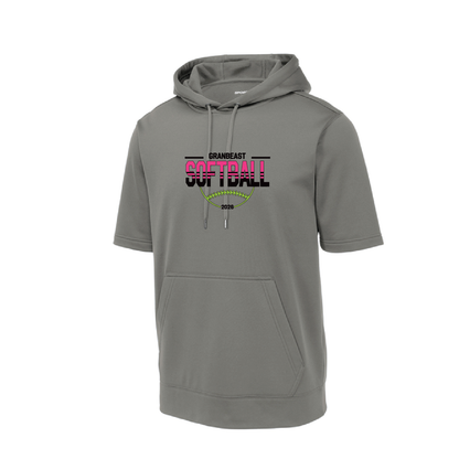 Granbeast: Sport-Tek Fleece Short Sleeve Hooded Pullover. ST251/ YST251 (Choose Logo Design)