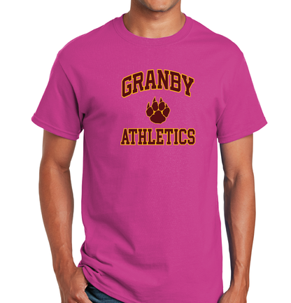 T-Shirt: Granby Athletics Paw