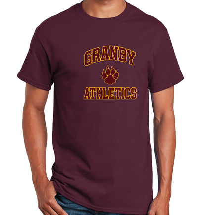 T-Shirt: Granby Athletics Paw