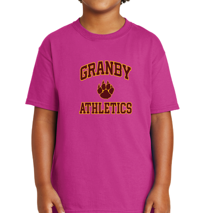 T-Shirt: Granby Athletics Paw