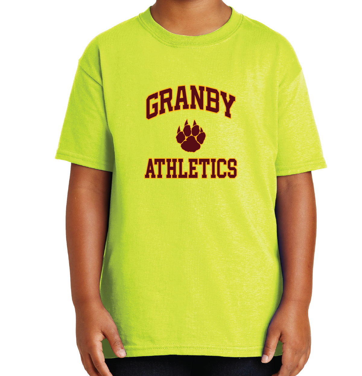 T-Shirt: Granby Athletics Paw