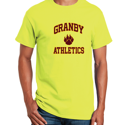 T-Shirt: Granby Athletics Paw