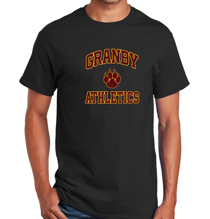 T-Shirt: Granby Athletics Paw