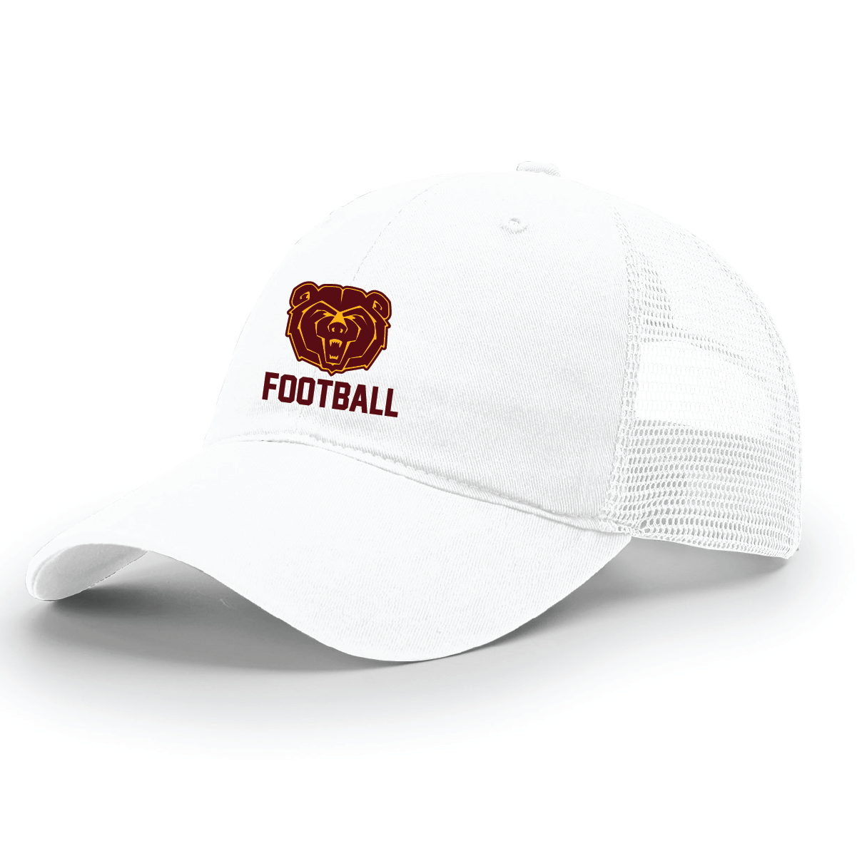 Hat: Soft Front Snapback Granby Football Bear