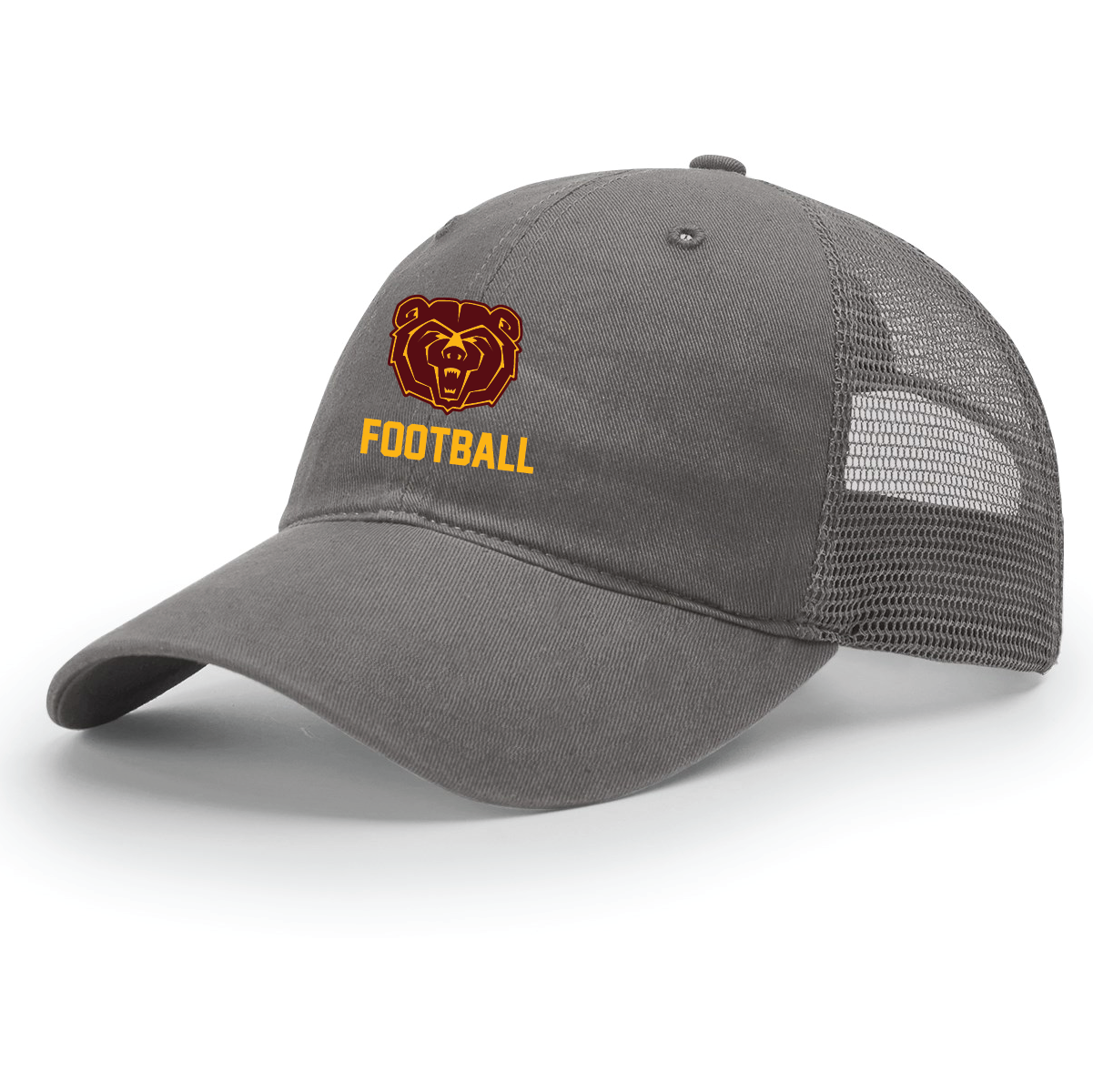 Hat: Soft Front Snapback Granby Football Bear