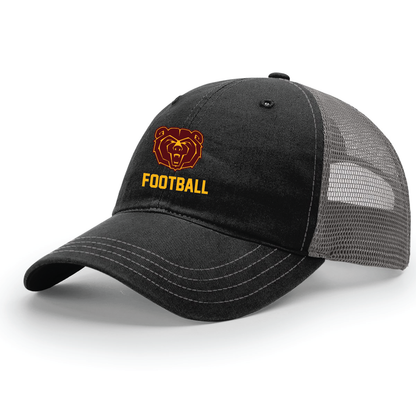 Hat: Soft Front Snapback Granby Football Bear