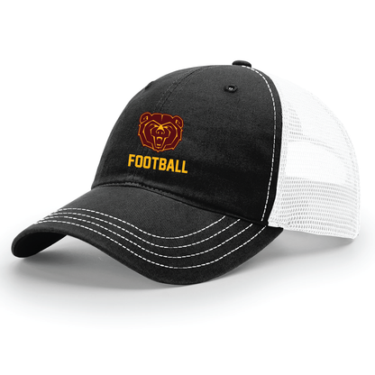 Hat: Soft Front Snapback Granby Football Bear