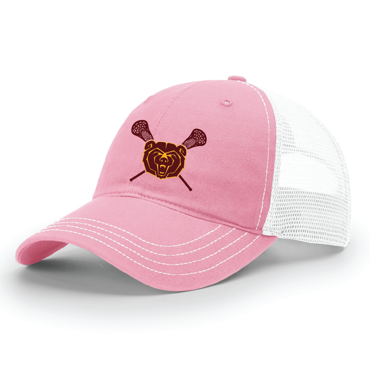 Hat: Soft Front Snapback Granby Lax Bear