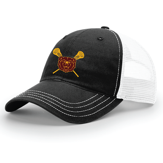 Hat: Soft Front Snapback Granby Lax Bear