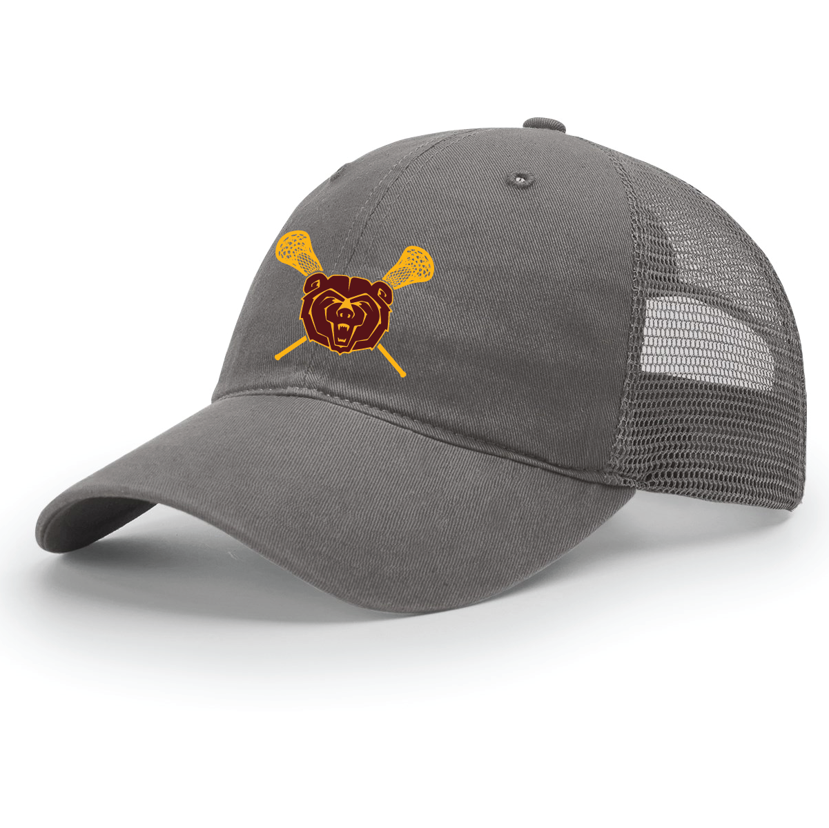 Hat: Soft Front Snapback Granby Lax Bear