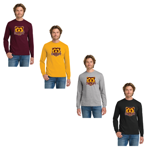 Granby Bears PTO: Adult Longsleeve Cotton Tee G2400