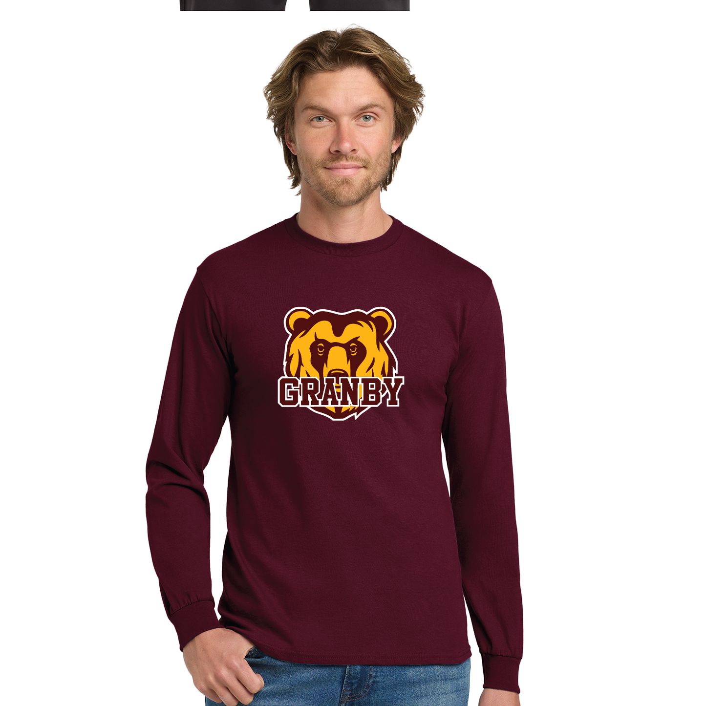 Granby Bears PTO: Adult Longsleeve Cotton Tee G2400
