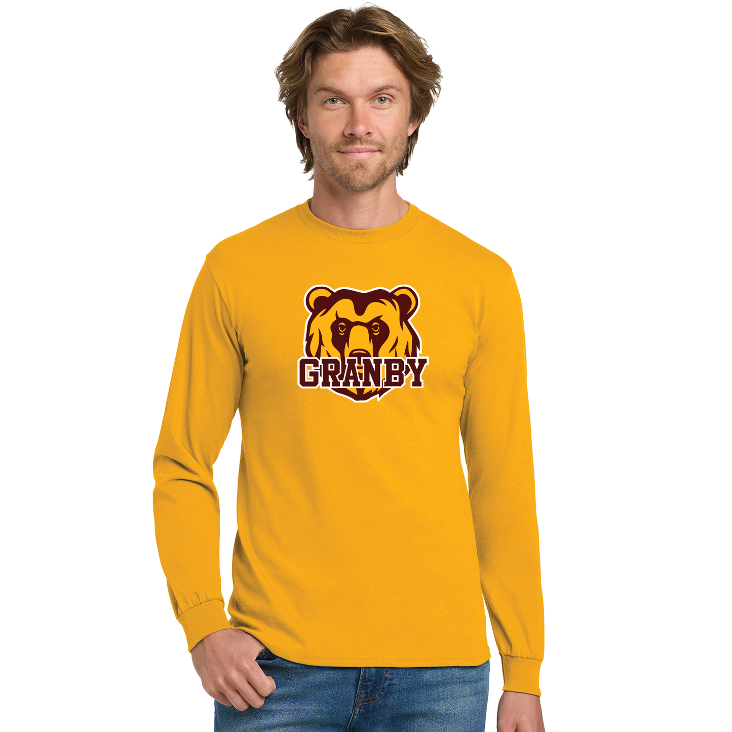 Granby Bears PTO: Adult Longsleeve Cotton Tee G2400