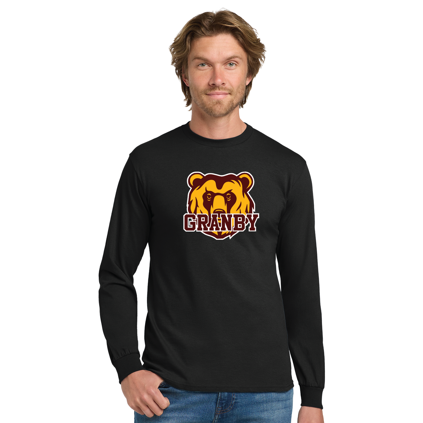 Granby Bears PTO: Adult Longsleeve Cotton Tee G2400