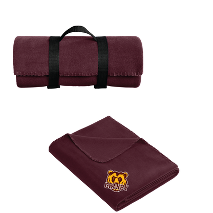 Granby Bears PTO: Fleece Blanket with Strap. BP10