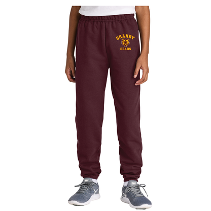 Granby Bears PTO: Youth & Adult Jerzees® NuBlend® Sweatpant. 973M/973B