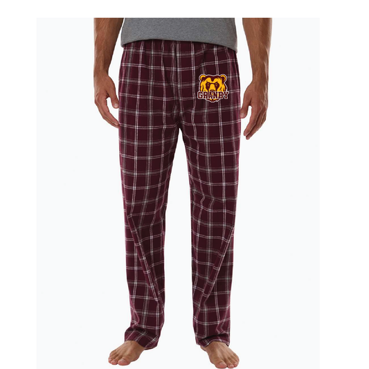 Granby Bears PTO: Men's Harley Flannel Pants - BM6624