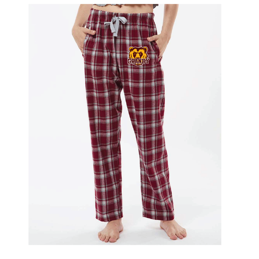 Granby Bears PTO: Women's Haley Flannel Pants - BW6620